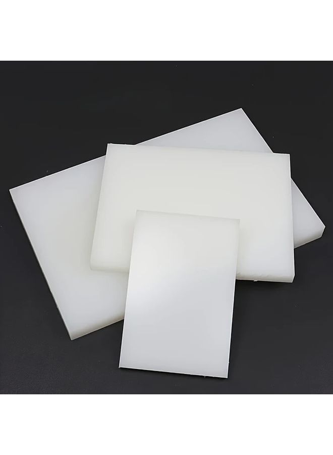 1pc White Leather Punching Board Perforated Cutting Pad For DIY Craft Tool - Image 5