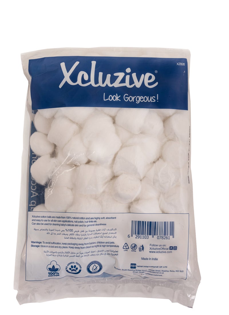 Xcluzive Xcluzive Cotton Balls 100'S  - Image 2