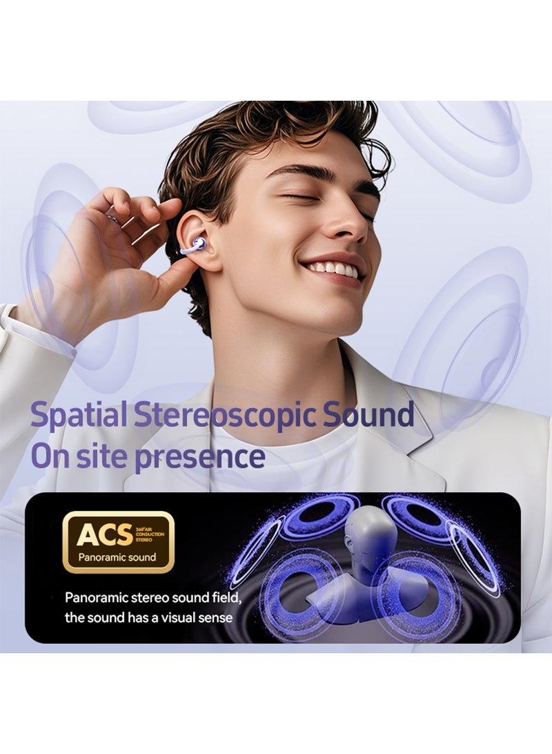 AI Language Translator Earbuds,144 Languages Bluetooth Translator Device and Accents 8 Offline Language Translation, Two-Way Translator Earphones for Language Learning/Travel/Business - Image 4