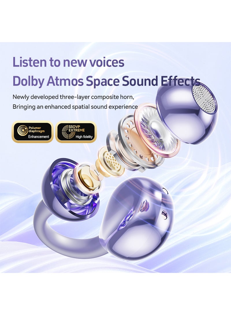 AI Language Translator Earbuds,144 Languages Bluetooth Translator Device and Accents 8 Offline Language Translation, Two-Way Translator Earphones for Language Learning/Travel/Business - Image 3