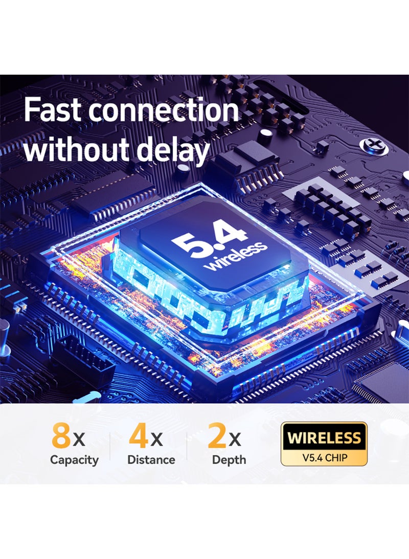 AI Language Translator Earbuds,144 Languages Bluetooth Translator Device and Accents 8 Offline Language Translation, Two-Way Translator Earphones for Language Learning/Travel/Business - Image 5