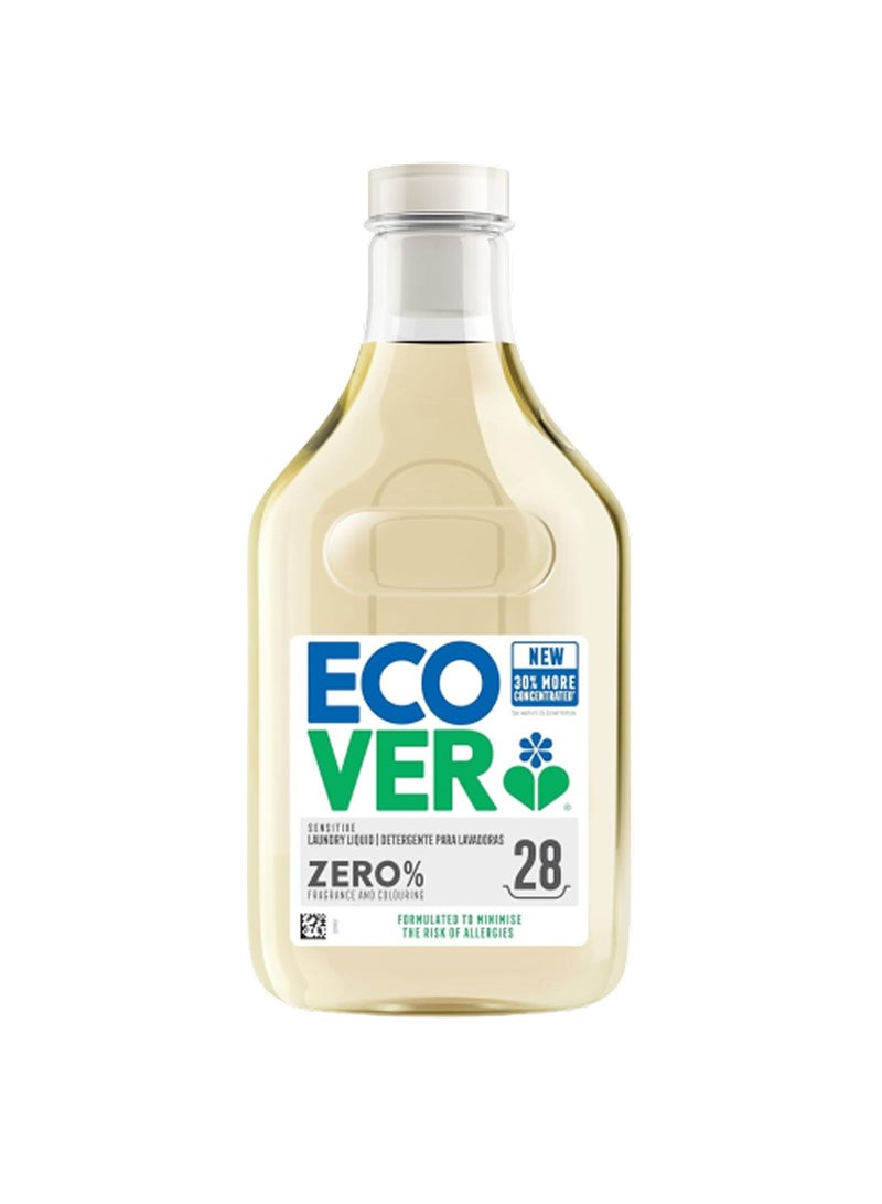 ecover Zero Fragrance And Colouring Laundry Liquid For Sensitive Skin 1L - Image 1