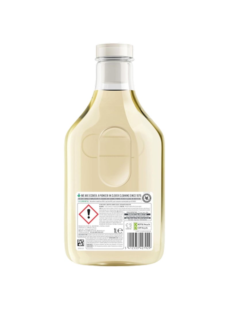 ecover Zero Fragrance And Colouring Laundry Liquid For Sensitive Skin 1L - Image 2