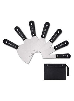 7 Pieces Filling Knife Wall Paint Scrapers and Putty Knives Wallpaper Scrapers Set with Anti-Slip Handle, Plastering Tools Filler Knives Set with Tool Bag, Drywall Knife, Spackle Knife, Hand Tools - pzsku/Z60AA9D3F8A1535939622Z/45/_/1740217825/ea20ada3-dc08-4bf4-bc96-28f39f5fa0d9