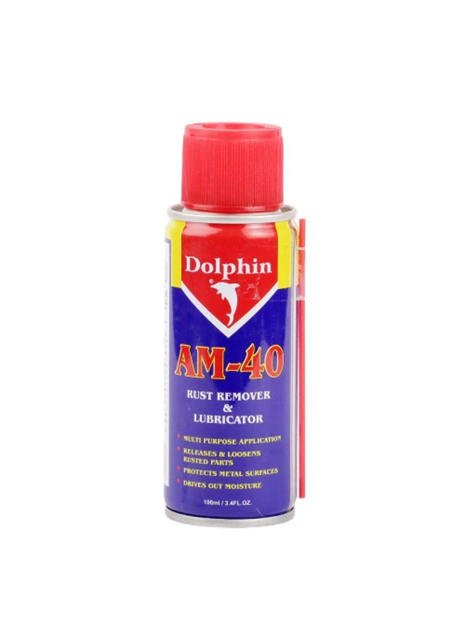 دولفين AM-40 بخاخ مزيل للصدأ ومزيت – حماية فائقة للمعادن بدون بقايا دهنية - Image 2