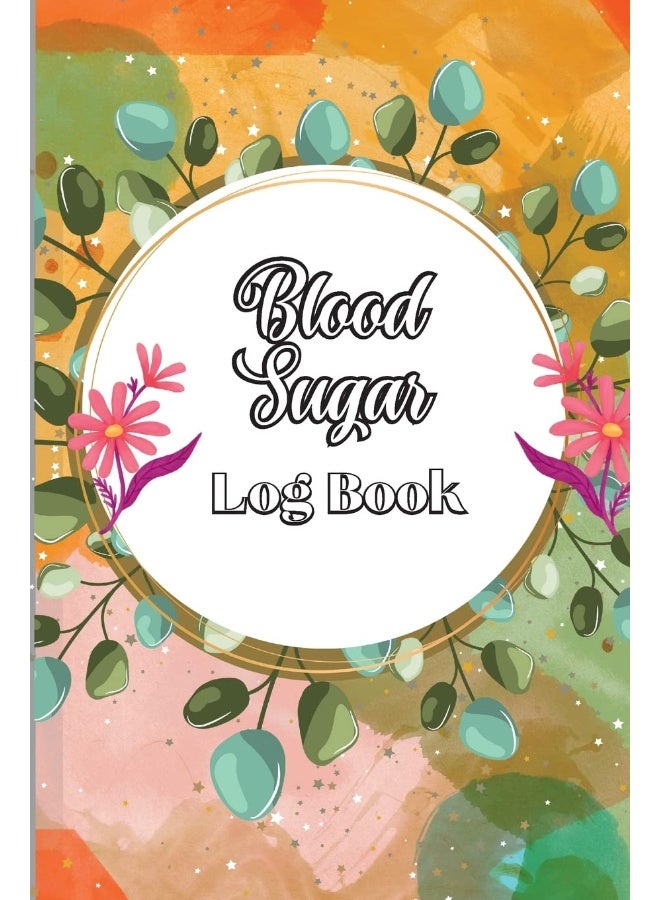 Blood Sugar Log Book: Diabetic Glucose Monitoring & Recording Notebook D - Image 1