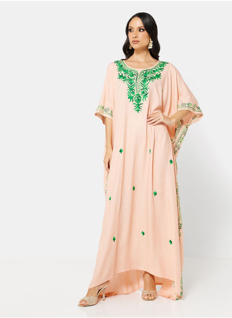 ARABIAN CLOSET EMBROIDERED KAFTAN  - Image 3