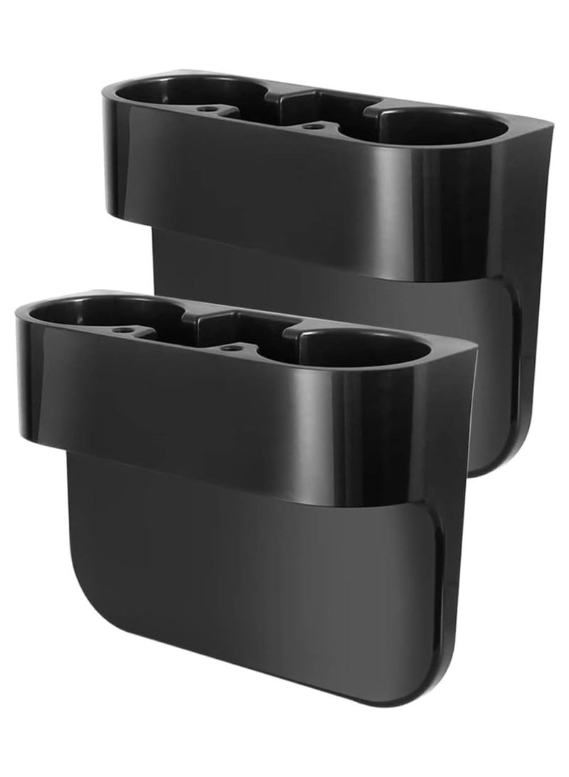 Festive Gallery Car Cup Holder Cup Holder for Car Seat Cup Holder for Car Multifunctional Portable Console Side Pocket Car Seat Gap Filler Organizer Vehicle Seat Cup Cell Phone Drink Holder Storage Box (Right)  - Image 4