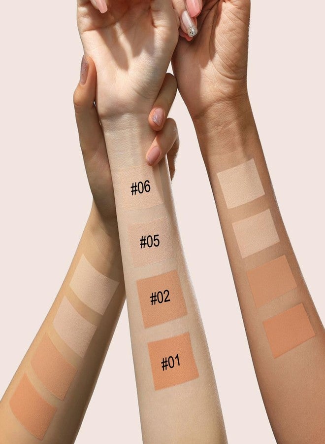 Boobeen Pressed Setting Powder - Oil Control face Powder with Matte Finish, Long Lasting & Waterproof,Buildable Medium to Full Coverage Makeup, Includes Puff - Image 5