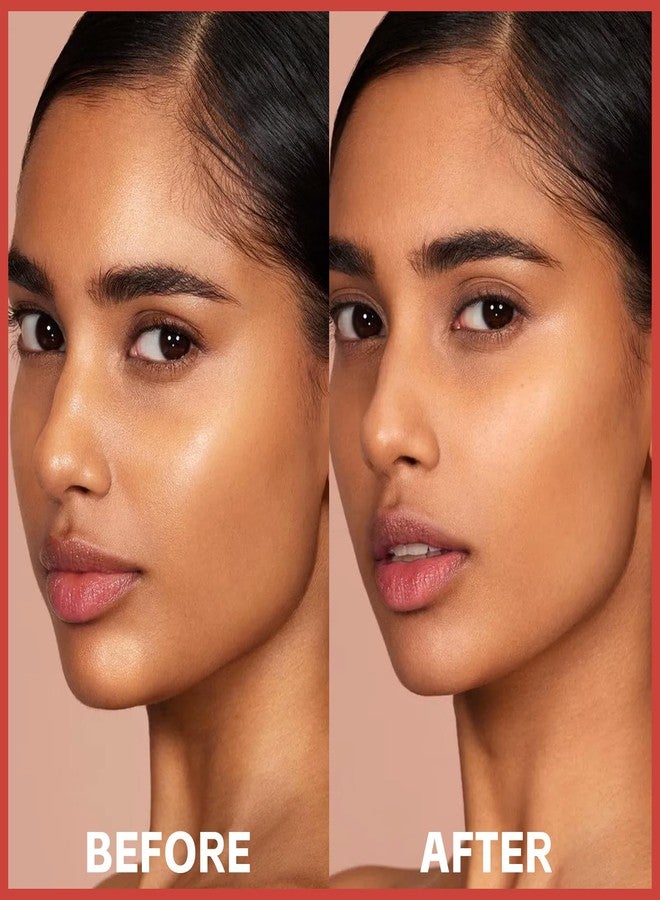 Boobeen Pressed Setting Powder - Oil Control face Powder with Matte Finish, Long Lasting & Waterproof,Buildable Medium to Full Coverage Makeup, Includes Puff - Image 2