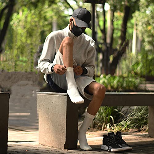 HEELIUM Bamboo Crew Socks for Men | Formal & Office Socks | Odour Free & Cushioned Base | 3X Softer than Regular Socks - Image 5