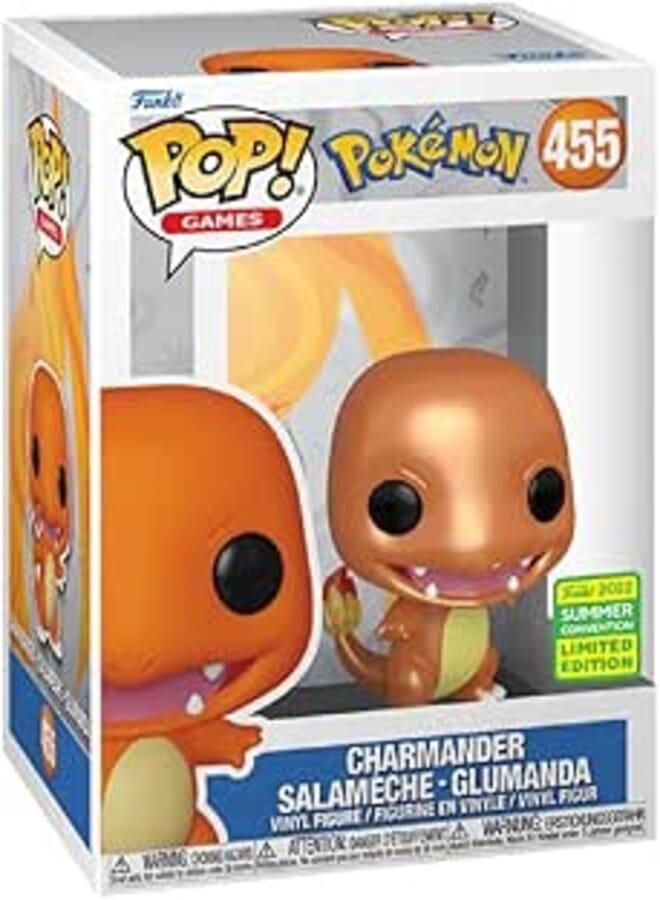 POP Funko Pop! Games: Pokémon - Charmander (Mt) (Emea) (Sdcc''22)