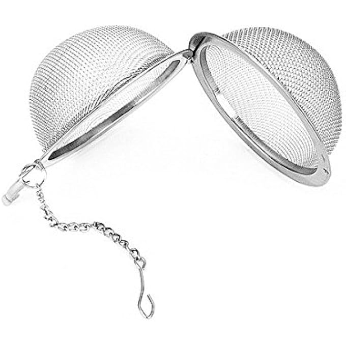 Winterworm Stainless Steel Tea Ball Loose Tea Infuser Strainer Filter Diffuser Herbal Spice 5 Pcs - Image 5