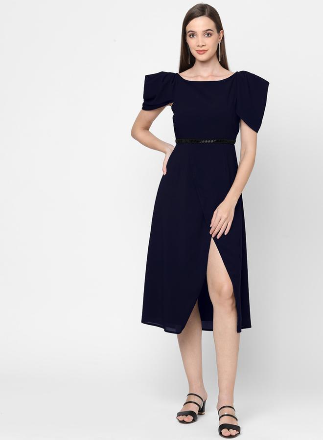 Mish Cap Sleeve Midi Dress - Image 1