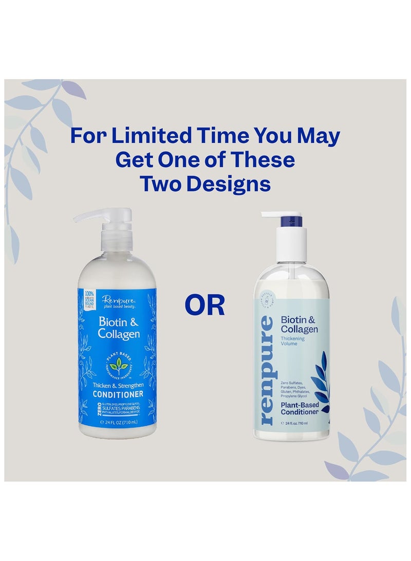 Renpure Biotin and Collagen Thickening Volume Conditioner  24 fl oz - Image 2