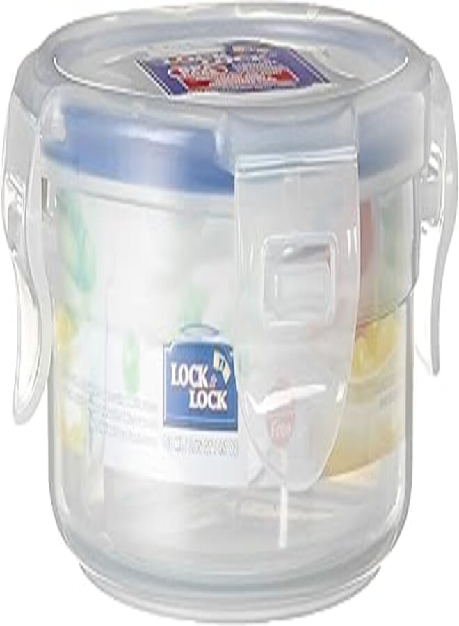 LocknLock HPL934C Food Container Round 140ML With Divider