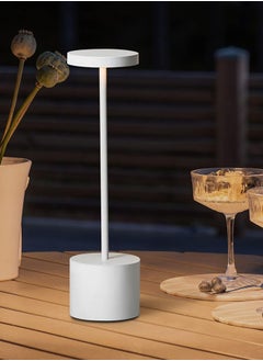 HOCC Touch Sensor Table Lamp 6000mAh Battery Operated White  - Image 1