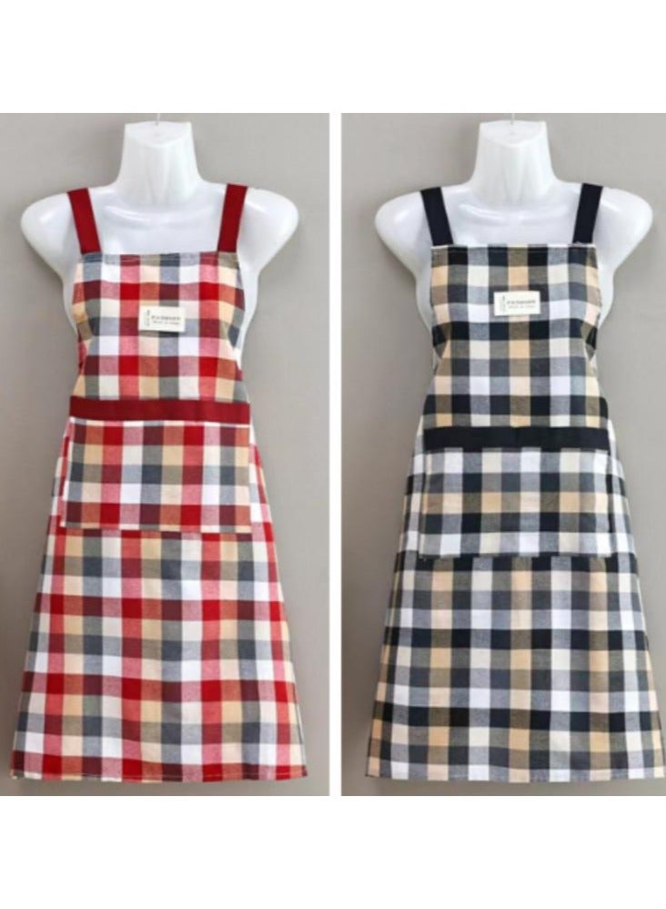 Nariele 2-Piece Polyester Printed Apron