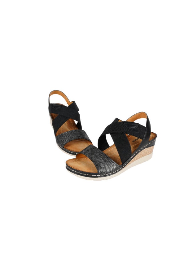 ROMIKA 117-355 Romika Ladies Wedge Heel Sandals601  - Image 2