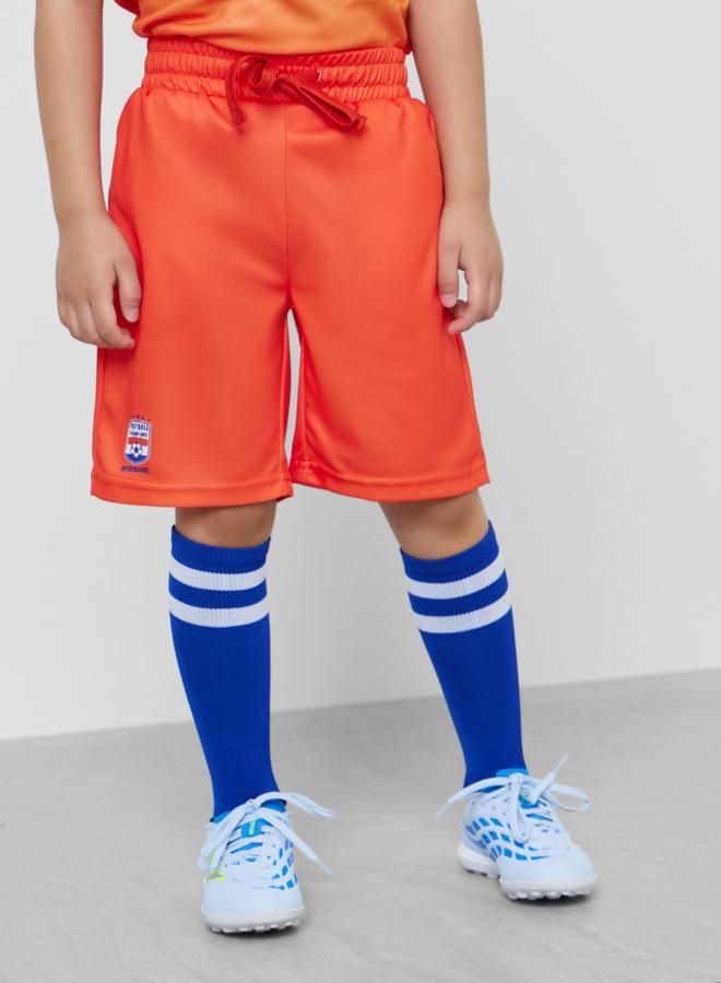 Styli Kids Netherlands Print Jersey T-Shirt and Shorts FIFA Football Set - Image 5