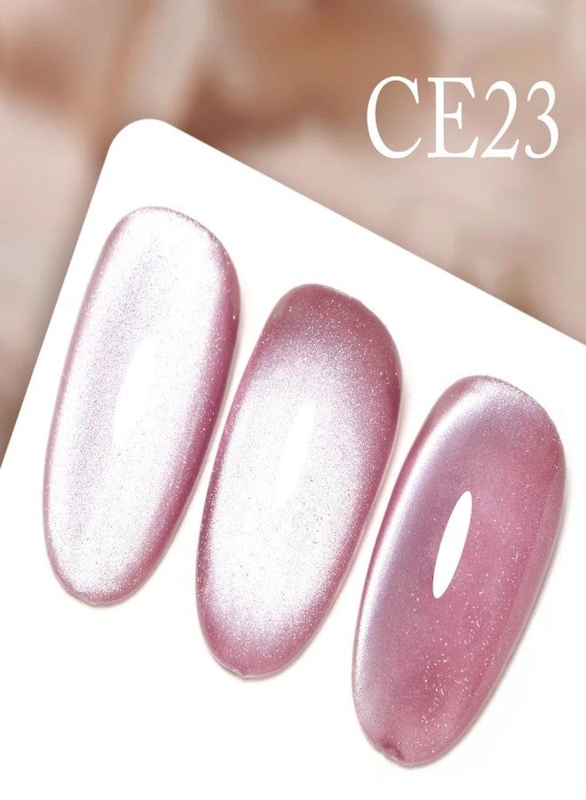 CANNI 5ml Crystal Galaxy Cat Eye Gel Gel Polish Soak Off LED Nail Gel Polish Nail Art Starter Manicure Salon DIY at Home CE23, Matte Finish - Image 2