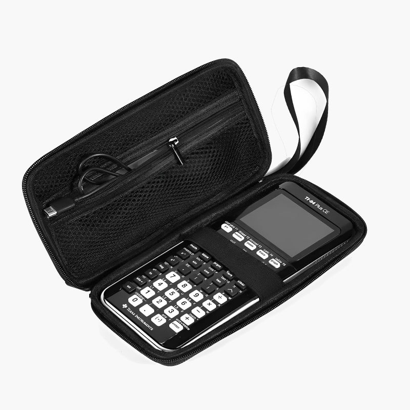 AMSAMOTION CASE for Texas Instruments TI-84 Plus TI-83 Plus CE Color Calculator, Storage Holder for Casio TI-89 fx-9750GIII TI-30XS Travel Hard Case Carrying Protective Cover Storage Bag - Image 5