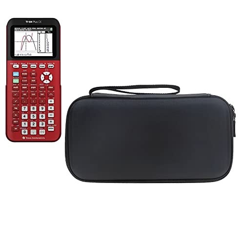 AMSAMOTION CASE for Texas Instruments TI-84 Plus TI-83 Plus CE Color Calculator, Storage Holder for Casio TI-89 fx-9750GIII TI-30XS Travel Hard Case Carrying Protective Cover Storage Bag - Image 2