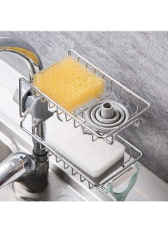 Kitchen Sponge Holder for Kitchen Sink, Stainless Steel Sink Organizer Faucet Drain Sponge Holder (Double Layer) - pzsku/Z60ABBA8C6E430B1A5367Z/45/_/1688738196/56ac00de-ccfb-4749-808b-2814600e6038