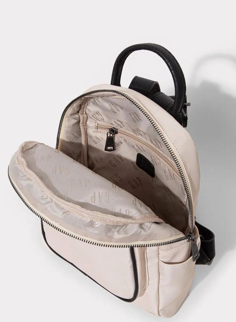 GAP Beige Women's Backpack - 15806 - Image 3