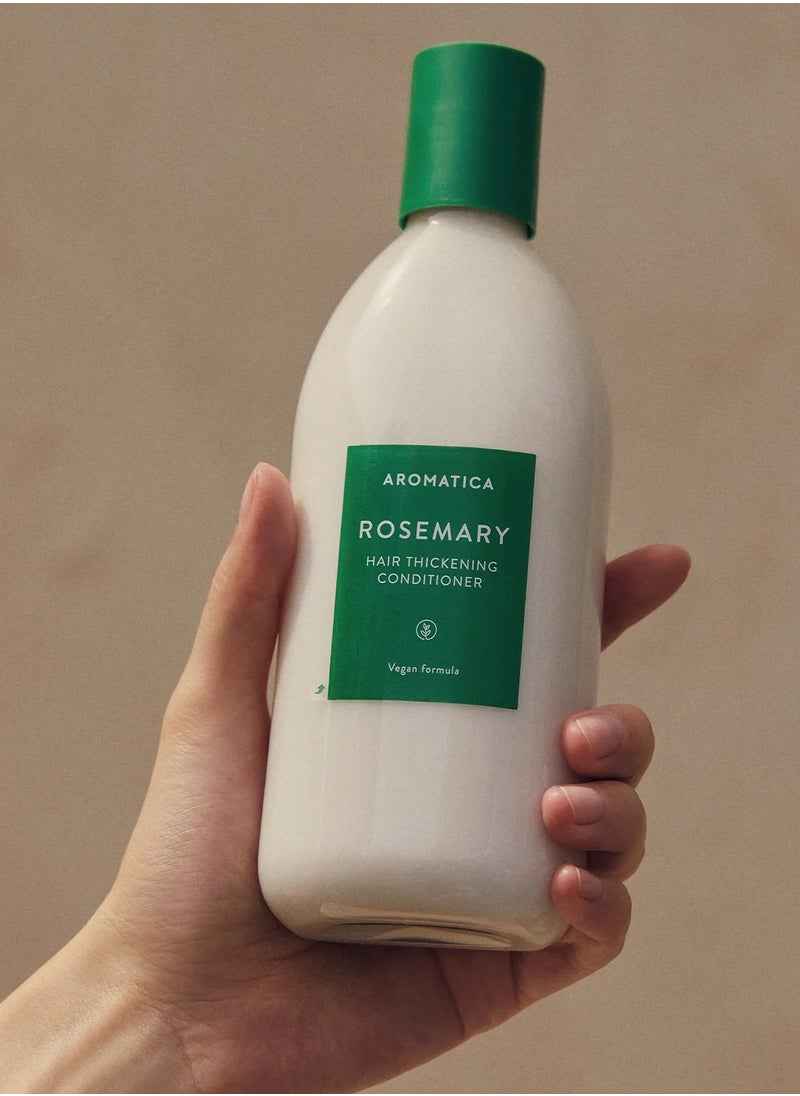 AROMATICA بلسم تكثيف الشعر من أروماتيكا بإكليل الجبل 13.5 أونصة / 400 مل  - Image 1