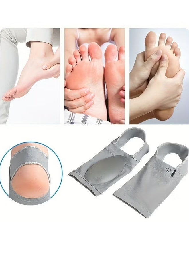 Happy D 1 Pair of Arch Support Sleeves - Metatarsal Compression Brace for Flat Foot Support - Image 5