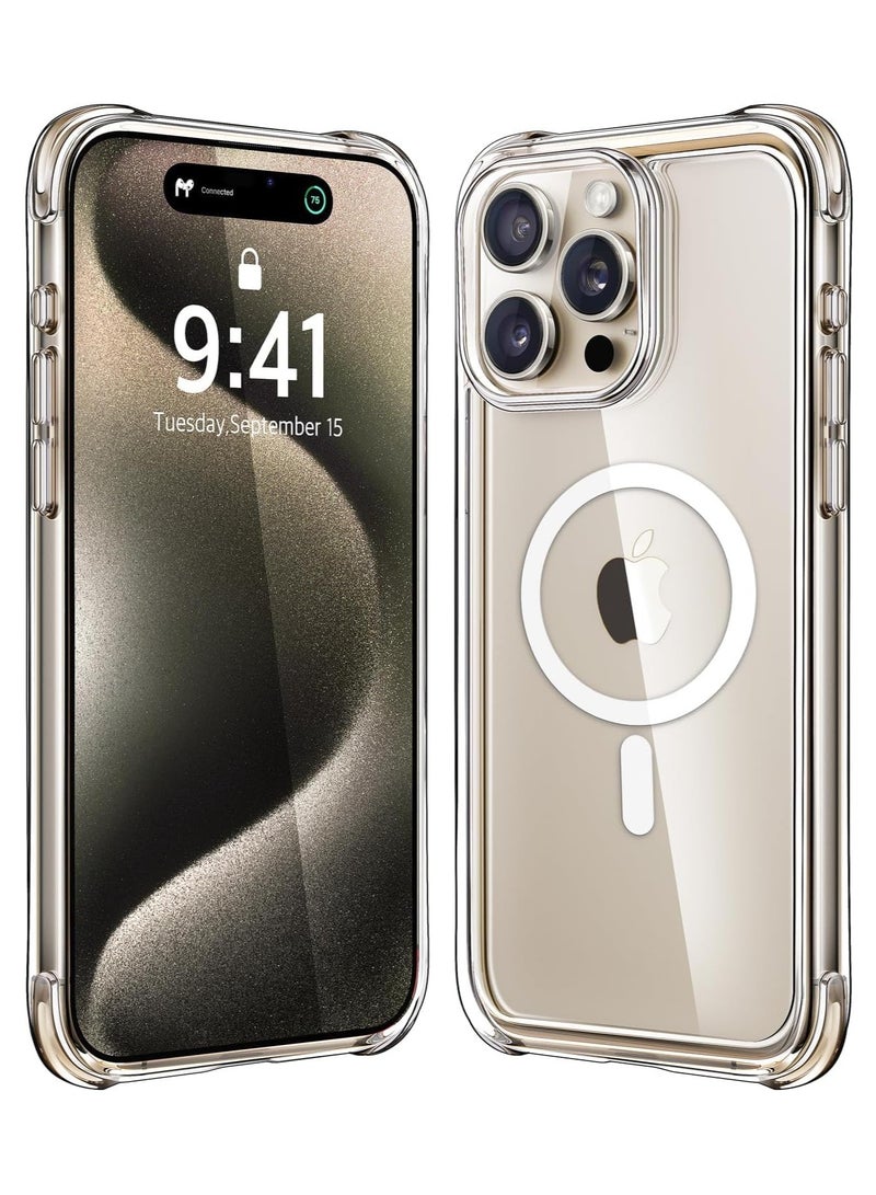 general Magnetic Designed for iPhone 15 Pro Case, Compatible with Magsafe, Yellowing Resistant, Military-Grade Drop Protection, Shockproof Phone Case for Apple iPhone 15 Pro 2023 - Image 1