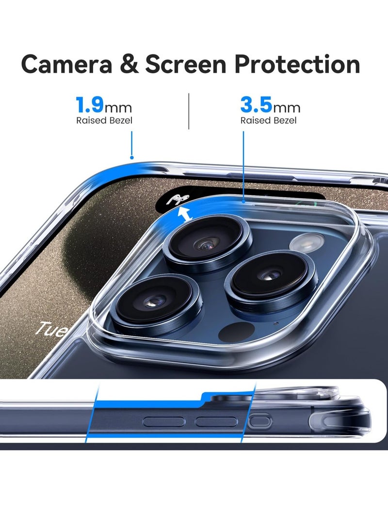 general Magnetic Designed for iPhone 15 Pro Case, Compatible with Magsafe, Yellowing Resistant, Military-Grade Drop Protection, Shockproof Phone Case for Apple iPhone 15 Pro 2023 - Image 3