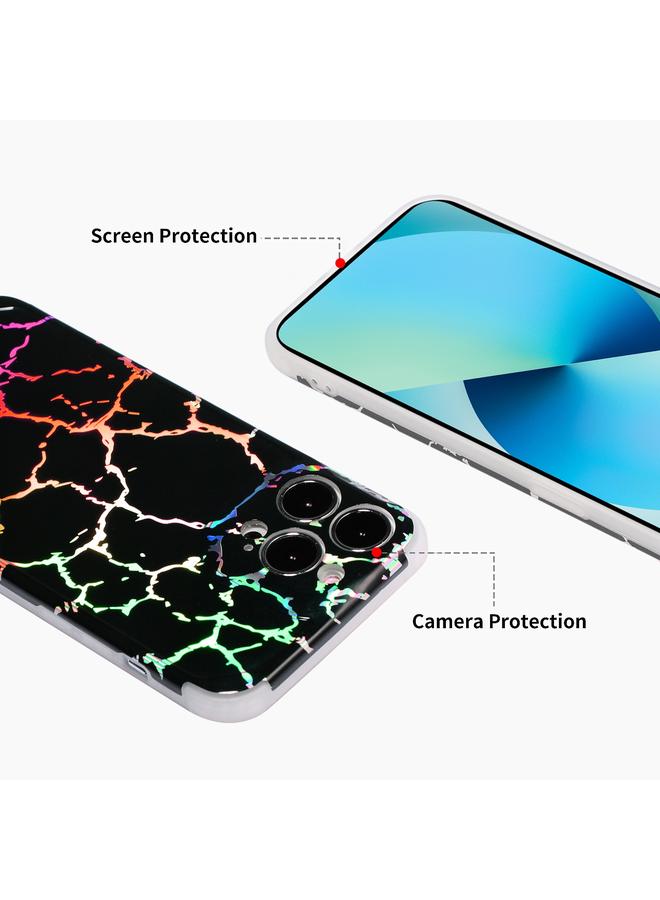 Zaboon Case For iPhone 13 Pro Max Laser Marble TPU Phone Case - Image 4