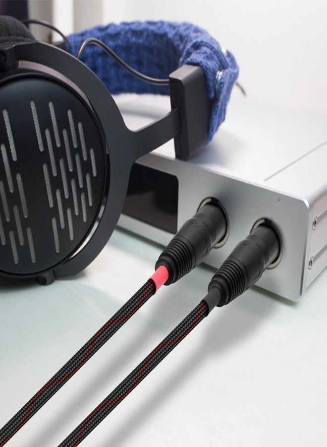 XMSJSIY 4.4mm to Dual XLR 3 Pin Balance Male Headphone Audio Splitter Adapter Cable HiFi for PHA2A WMLA ZX300A DAC AMP - 0.5M/1.6FT (4.4mm to 2*XLR Male) - Image 5