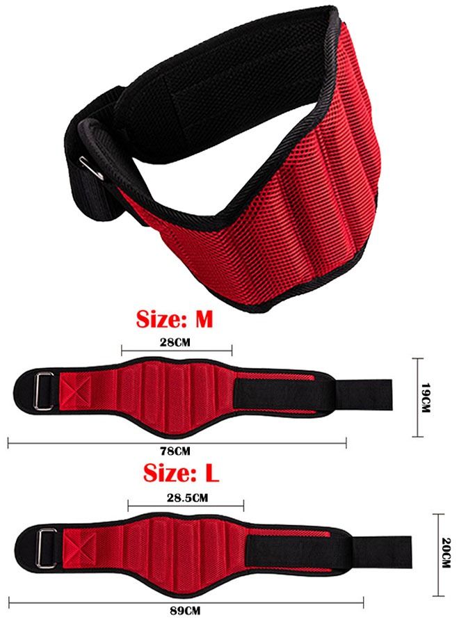ZCM-HAPPY Sports Fitness Waist Support Strength Training Weightlifting Belt  - Image 2