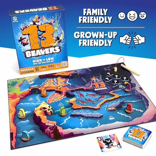 Format Games 13 Beavers Board Game The Riveting Beaver Journey FamilyFriendly Card Guessing Adventure EverChanging Gameplay Ages 7 26 Players 3045 Minute Playtime Made by Format Games - Image 5