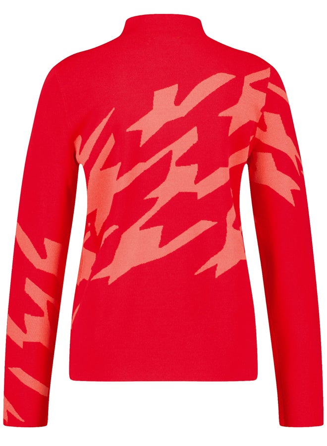 GERRY WEBER Jacquard Knit Pullover  - Image 4