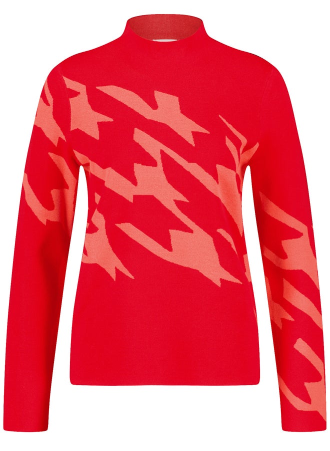 GERRY WEBER Jacquard Knit Pullover  - Image 3