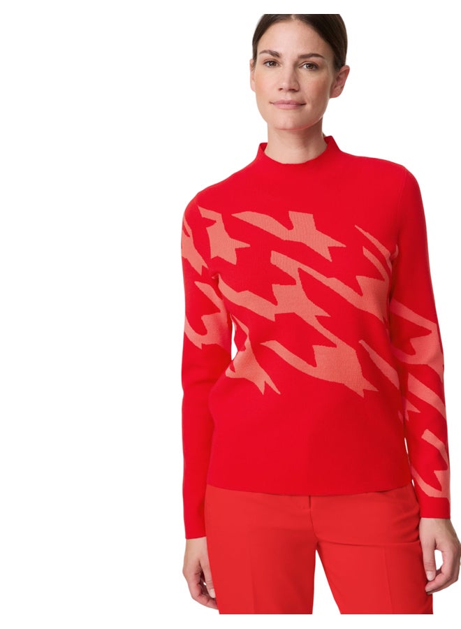 GERRY WEBER Jacquard Knit Pullover  - Image 1