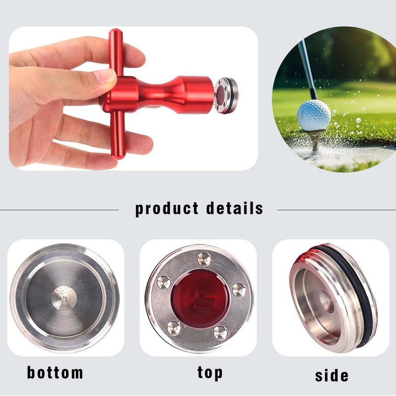 Hi-Star 2Pcs Golf Custom red Weights + Red Wrench for Titleist Scotty Cameron Putters - Image 4