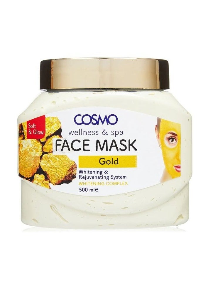 COSMO Face Mask Gold 500ml 