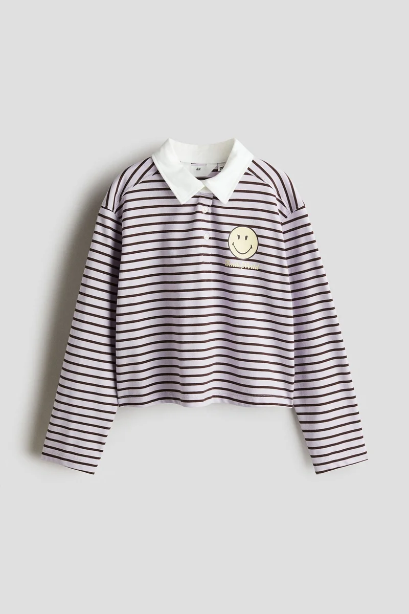 H&M Print-motif rugby shirt