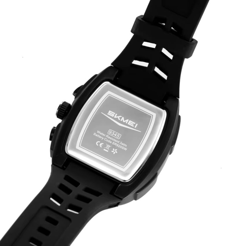 SKMEI 9345 Multifunctional Silicone Belt Quartz Movement Watch - Image 5