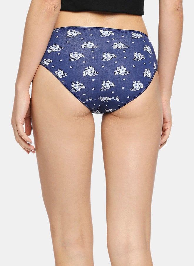 Red Rose RedRose Women Pack Of 5 Printed Hipster Briefs - Assorted Colors - Image 4