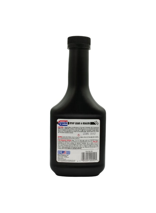 Cyclo Cooling System Stop Leak & Sealer, 12 fl oz / 354 mL, for Radiator/Engine Block Hairline Cracks, Anti-Fugas, Professional Performance Silicate Technology, C52 - Image 2