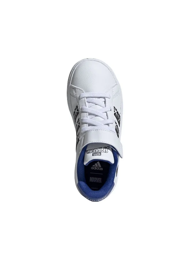 adidas Originals Grand Court Spider-Man El K White Sportwear Shoes 10K