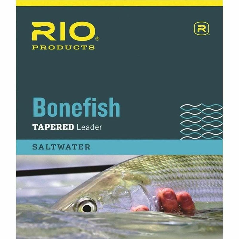 Rio Brands RIO Products Leaders Bonefish Knotless Leader 10' 12Lb 6kg 3PAK, Clear
