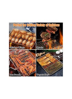 GO2CAMPS 6294002539222 Barbeque Grill With Net Wooden Handle, 05 Size  - Image 4