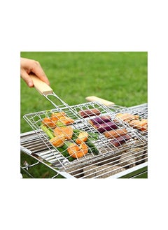 GO2CAMPS 6294002539222 Barbeque Grill With Net Wooden Handle, 05 Size  - Image 2